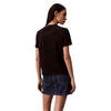 Γυναικείο T-shirt Calvin Klein Ss Classic Ck Nyc Logo Tee Black LV047F810G-UB1