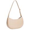Γυναικεία Τσάντα Ώμου Tommy Jeans Tjw Must Croco Shoulder White Clay AW0AW19156-AES