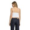 Γυναικείο Top Calvin Klein Jeans A- Woven Label Rib Cami Brilliant White LV047C908G-YAA
