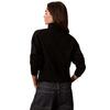 Γυναικείο Πουλόβερ Calvin Klein Ls Logo Tneck Black LV047H329G-UB1