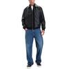 Ανδρικό Μπουφάν Calvin Klein Ls Faux Jkt Black LV04RH413G-UB1