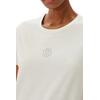 Γυναικείο T-shirt Boss Eventsa7 Open White 50537598-118