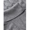 Γυναικείο Πουλόβερ Tommy Hilfiger Soft Wool Cable Roll-Nk Ls Swt Medium Grey Heather WW0WW46791-P7D