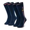 Ανδρικές Κάλτσες Tommy Hilfiger 2p Global Ribbon Crest Navy 701219081-002