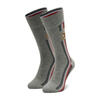 Ανδρικές Κάλτσες Tommy Hilfiger 2p Global Ribbon Crest Grey Melagne 701219081-003