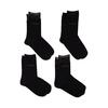 Γυναικείες Κάλτσες Calvin Klein Ck Women Sock 4p Lurex Holiday Pack Black 701224116-001