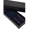 Ανδρικές Κάλτσες Tommy Hilfiger Th Men Sock 3p Giftbox Grid Stripe Navy 701224445-001