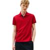 Ανδρικό Polo Tommy Hilfiger Mb Contrast Collar Cuff Reg Polo Medium Red MW0MW39563-XLD