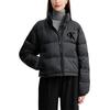 Γυναικείο Μπουφάν Calvin Klein Graphic Logo Puffer Jacket Black LV047D503G-UB1