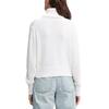 Γυναικείο Πουλόβερ Calvin Klein Chenile Monologo Sweater Brilliant White LV047D354G-YAA