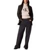 Γυναικείο Πουλόβερ Calvin Klein Ls Logo Tneck Tofu LV047H329G-YAS