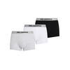 Ανδρικά Εσώρουχα Karl Lagerfeld Metallic Elastic Trunk Set 3P Black White Grey A1M47020-972