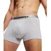 Ανδρικά Εσώρουχα Karl Lagerfeld Metallic Elastic Trunk Set 3P Black White Grey A1M47020-972