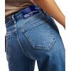 Γυναικείο Jean Karl Lagerfeld Straight Denim Washed Mid Blue A1W10028-1BM
