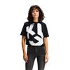 Γυναικείο T-shirt Karl Lagerfeld Cropped Bleach Logo Black A1W17033-999