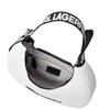 Γυναικεία Τσάντα Karl Lagerfeld Jeans Essential Nylon Moon Bag White A1W30231-100