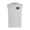Ανδρικό T-shirt Karl Lagerfeld Klj Relaxed Box Logo Tank Light Heather Grey A2M17053-417