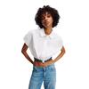Γυναικείο Πουκάμισο Karl Lagerfeld Jeans Cropped Woven Shirt White A2W11017-100