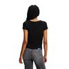 Γυναικείο T-Shirt Karl Lagerfeld KLJ Slim V Neck Tee Black A2W17097-999