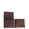 Ανδρικό Πορτοφόλι Tommy Hilfiger Th Central Cc Flap And Coin Dark Chestnut AM0AM11856-GT8