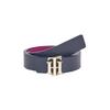 Γυναικεία Ζώνη Tommy Hilfiger Th Logo Rev 3.0 Desert Sky Royal Berry AW0AW12140-DW5