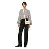 Γυναικεία Τσάντα Χιαστί Tommy Hilfiger Th Refined Crossover Mono Smooth Taupe AW0AW15727-PKB