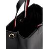 Γυναικεία Χιαστί Τσάντα Tommy Hilfiger Established Med Shopper Black AW0AW17508-BDS