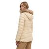 Γυναικείο Μπουφάν Tommy Hilfiger Tyra Down With Fur Country Ivory WW0WW42741-AEX