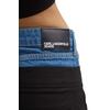 Γυναικείο Παντελόνι Karl Lagerfeld Blocked Denim Cargo Washed Blue Black 245J1004-J372