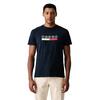 Ανδρικό T-shirt Tommy Jeans Tjm Slim Dna Play Tee Ext Dark Blue DM0DM23715-C1G