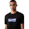 Ανδρικό T-shirt Tommy Jeans Tjm Reg Signature Tee Ext Black DM0DM23547-BDS