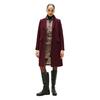 Γυναικείο Παλτό Tommy Hilfiger Classic Sb Wool Reg Coat Deep Burgundy WW0WW46547-XIH