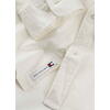 Ανδρικό Πουκάμισο Tommy Jeans Linen Mix Band Collar Ecru DM0DM20876-YBL