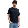 Ανδρικό Τ-Shirt Calvin Klein Ss Supima Chest Emb Crewneck Tee Dark Sapphire LV04LB275G-CEF