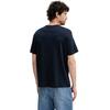 Ανδρικό Τ-Shirt Calvin Klein Ss Supima Chest Emb Crewneck Tee Dark Sapphire LV04LB275G-CEF