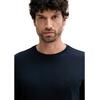 Ανδρικό Τ-Shirt Calvin Klein Ss Supima Chest Emb Crewneck Tee Dark Sapphire LV04LB275G-CEF