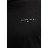 Ανδρικό T-Shirt Tommy Jeans Slim Linear Chest Tee Ext Black DM0DM21780-BDS