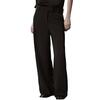 Γυναικείο Παντελόνι Calvin Klein Clean Poly Twill Wide Leg Black LV044H413G-UB1