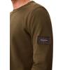 Ανδρική Μπλούζα Calvin Klein Ls Waffle Badge Crewnk Tee Olive Night LV04RJ209G-LI1