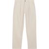 Ανδρικό Παντελόνι Calvin Klein Linen Lyocell Stretch Tapered Silver Lining K10K114098-PE0