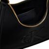 Γυναικεία Τσάντα Calvin Klein Bold Ck Small Crescent Bag Black LV04F3561G-UB1
