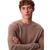 Ανδρικό Πουλόβερ Calvin Klein Ls 100% Merino Crew 14gg Taupe Tone LV04LB305G-GPF