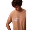 Ανδρικό T-Shirt Calvin Klein Ss 20s Io Circ Grap Stonehenge LV04RD810G-NIX