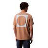 Ανδρικό T-Shirt Calvin Klein Ss 20s Io Circ Grap Stonehenge LV04RD810G-NIX
