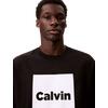 Aνδρικό Φούτερ Calvin Klein Ls Premium Fleece Calvin Box Gra Black LV04RD216G-UB1
