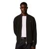 Ανδρικό Πουλόβερ Calvin Klein Ls Vertical Texture Cttn Fz Swtr Black LV04RH319G-UB1