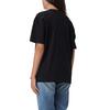 Γυναικείο T-shirt Calvin Klein Textured Monologo Boyfriend Black J20J224242-BEH