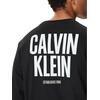 Ανδρική Μπλούζα Calvin Klein Ls 30s Eu Block Front Tee Black LV04RH859G-UB1