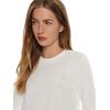 Γυναικεία Μπλούζα Calvin Klein Embro Regural Longsleeve Bright White J20J224549-YAF
