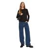 Γυναικεία Μπλούζα Calvin Klein Embro Regural Longsleeve Black J20J224549-BEH